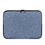 Blue Denim Jeans Pattern Print Laptop Sleeve