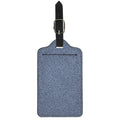 Blue Denim Jeans Pattern Print Luggage Tag