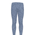 Blue Denim Jeans Pattern Print Men's Leggings