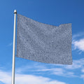 Blue Denim Jeans Pattern Print Polyester Flag