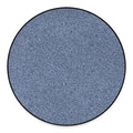 Blue Denim Jeans Pattern Print Round Floor Mat