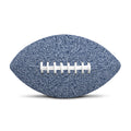 Blue Denim Jeans Pattern Print Rugby Ball