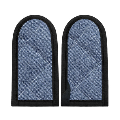 Blue Denim Jeans Pattern Print Skillet Handle Cover