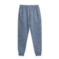 Blue Denim Jeans Pattern Print Sweatpants