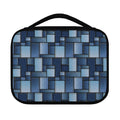 Blue Denim Patchwork Pattern Print Classic Bible Case