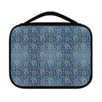 Blue Denim Western Paisley Print Classic Bible Case