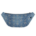 Blue Denim Western Paisley Print Fanny Pack