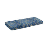 Blue Denim Western Paisley Print Piano Keyboard Cover