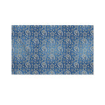 Blue Denim Western Paisley Print Polyester Flag