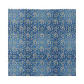 Blue Denim Western Paisley Print Silk Bandana