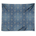 Blue Denim Western Paisley Print Tapestry