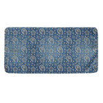 Blue Denim Western Paisley Print Towel