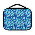 Blue Digital Camo Pattern Print Classic Bible Case