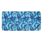 Blue Digital Camo Pattern Print Towel