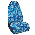 Blue Digital Camo Pattern Print Waterproof Car Seat Cover