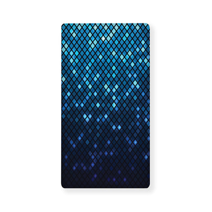 Blue Disco Lights Pattern Print Baby Crib Sheet