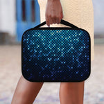Blue Disco Lights Pattern Print Classic Bible Case