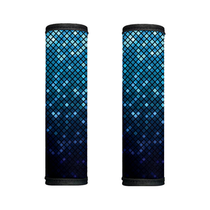Blue Disco Lights Pattern Print Handle Covers