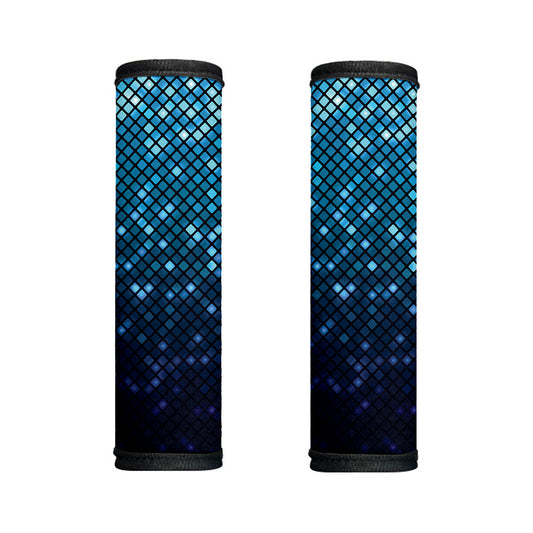 Blue Disco Lights Pattern Print Handle Covers