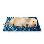Blue Disco Lights Pattern Print Pet Cooling Mat Cover