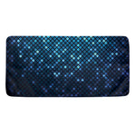 Blue Disco Lights Pattern Print Towel