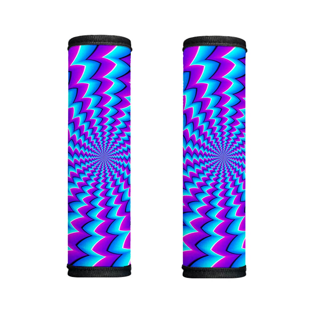 Blue Dizzy Moving Optical Illusion Handle Covers