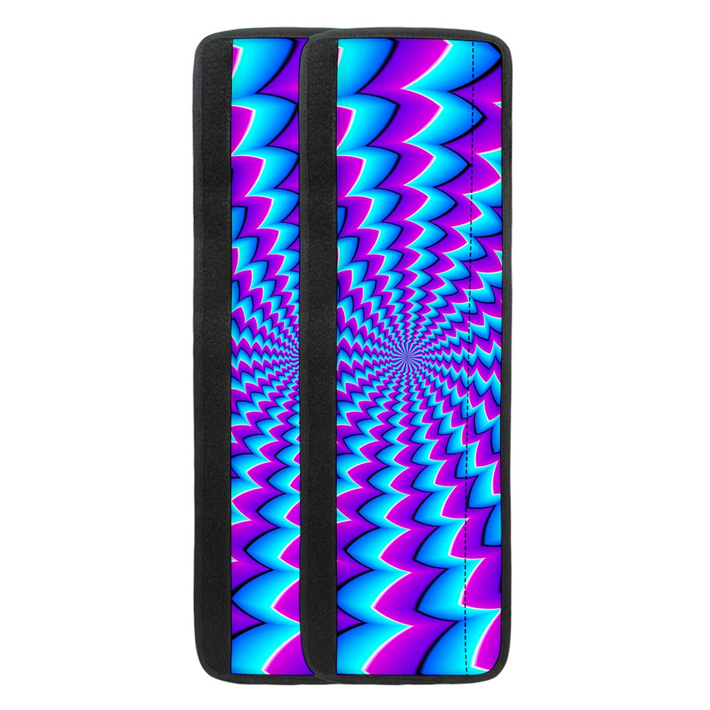 Blue Dizzy Moving Optical Illusion Refrigerator Handle Covers