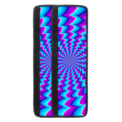 Blue Dizzy Moving Optical Illusion Refrigerator Handle Covers