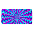 Blue Dizzy Moving Optical Illusion Towel
