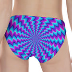 Blue Dizzy Moving Optical Illusion Women's Panties