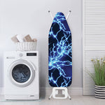 Blue Electric Lightning Print Ironing Board Cover