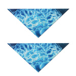 Blue Electrical Brain Activity Print Dog Bandana
