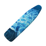 Blue Electrical Brain Activity Print Ironing Board Cover