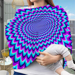 Blue Expansion Moving Optical Illusion Baby Seat Cover