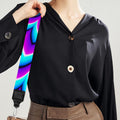 Blue Expansion Moving Optical Illusion Bag Strap