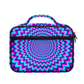 Blue Expansion Moving Optical Illusion Briefcase Bible Bag