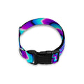 Blue Expansion Moving Optical Illusion Dog Collar