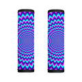 Blue Expansion Moving Optical Illusion Handle Covers