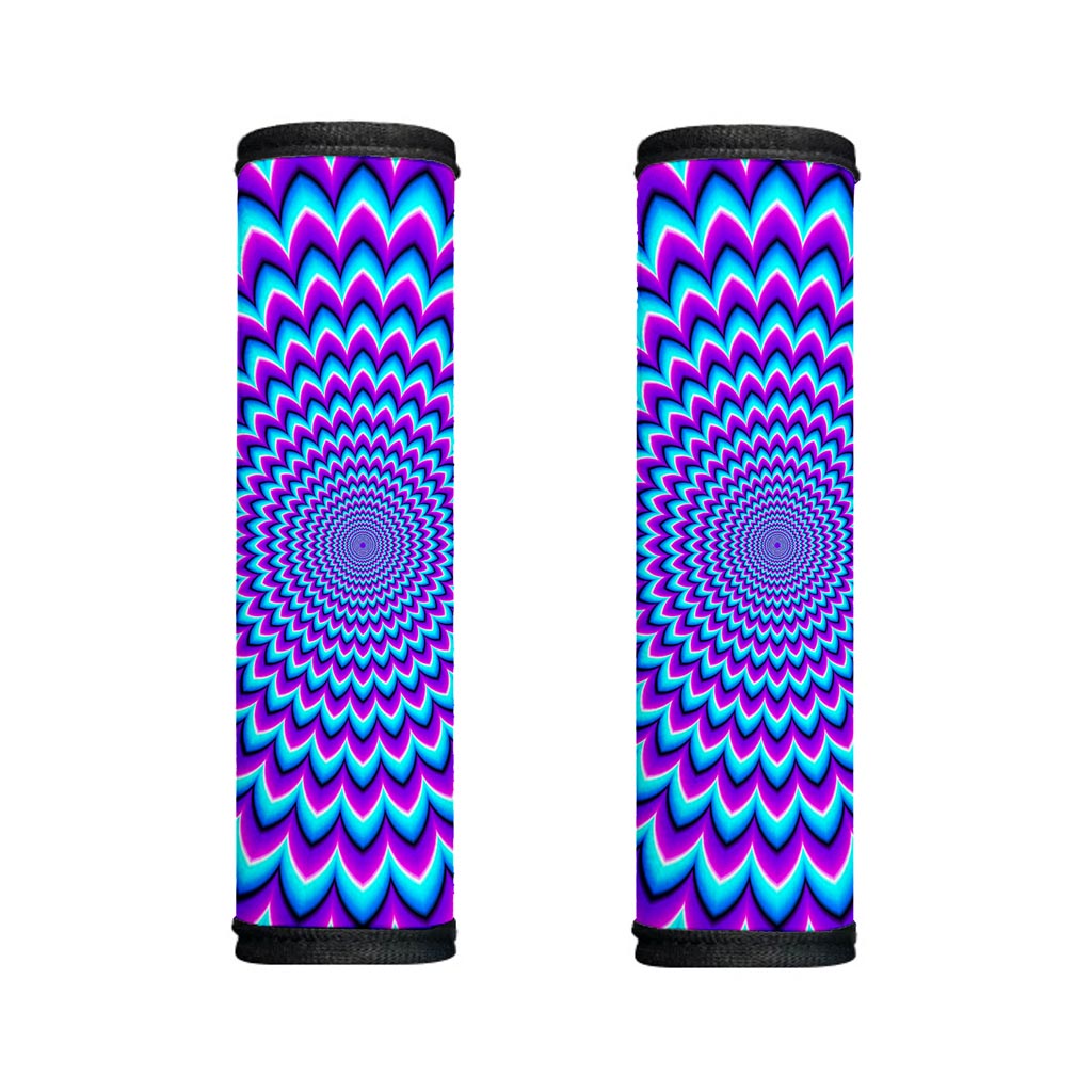Blue Expansion Moving Optical Illusion Handle Covers