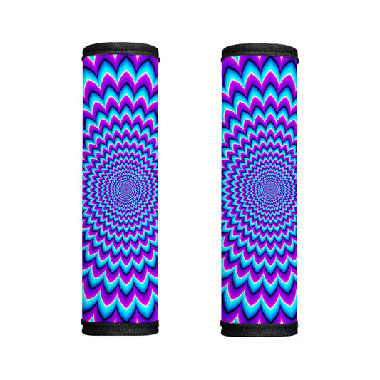 Blue Expansion Moving Optical Illusion Handle Covers