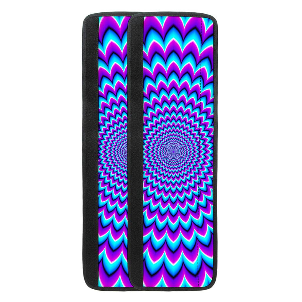 Blue Expansion Moving Optical Illusion Refrigerator Handle Covers