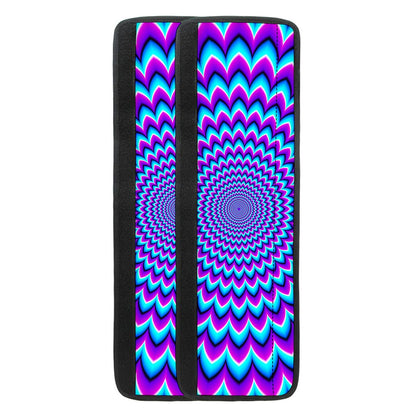 Blue Expansion Moving Optical Illusion Refrigerator Handle Covers