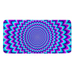 Blue Expansion Moving Optical Illusion Towel