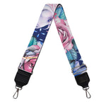 Blue Fairy Rose Unicorn Pattern Print Bag Strap