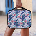 Blue Fairy Rose Unicorn Pattern Print Classic Bible Case