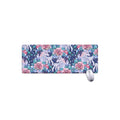 Blue Fairy Rose Unicorn Pattern Print Extended Mouse Pad