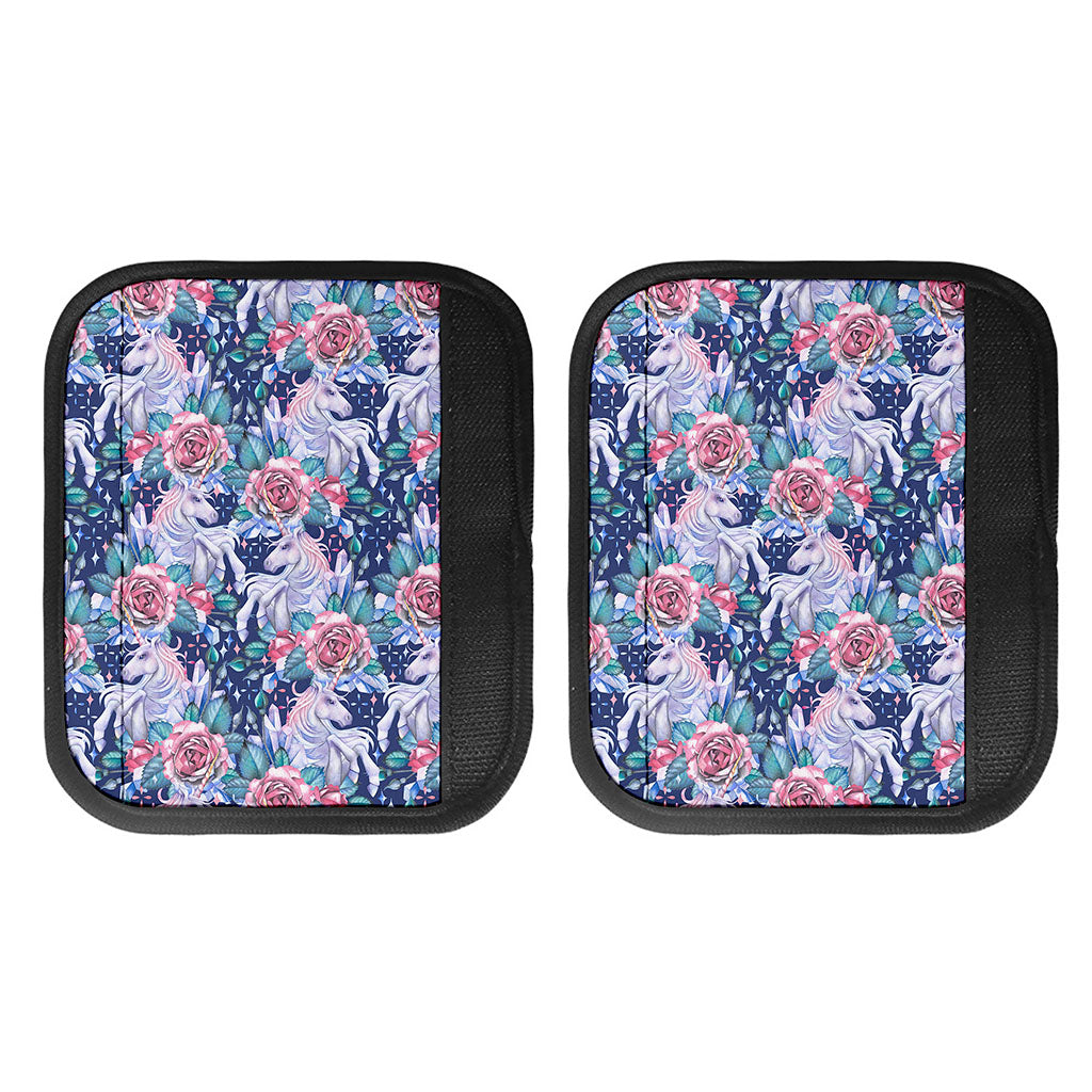 Blue Fairy Rose Unicorn Pattern Print Handle Covers