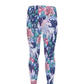 Blue Fairy Rose Unicorn Pattern Print Men's Leggings