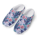 Blue Fairy Rose Unicorn Pattern Print Mesh Casual Shoes