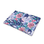 Blue Fairy Rose Unicorn Pattern Print Pet Cooling Mat Cover